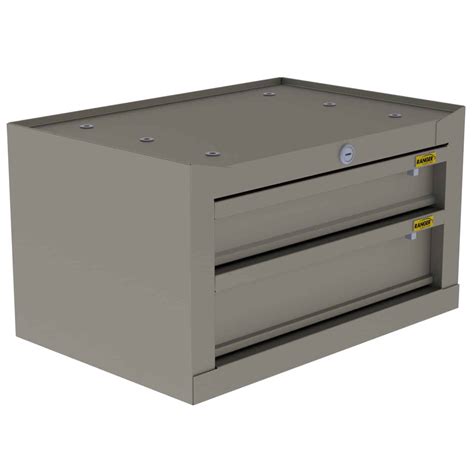 x50-b ranger design compact locking 2 drawer steel cabinet|Ranger Design Steel Van Cabinet .